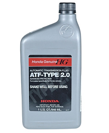 HONDA масло трансмиссионное ATF-TYPE 2.0